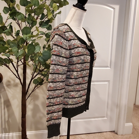 TULLE Button Up Sweater - Picture 2 of 5